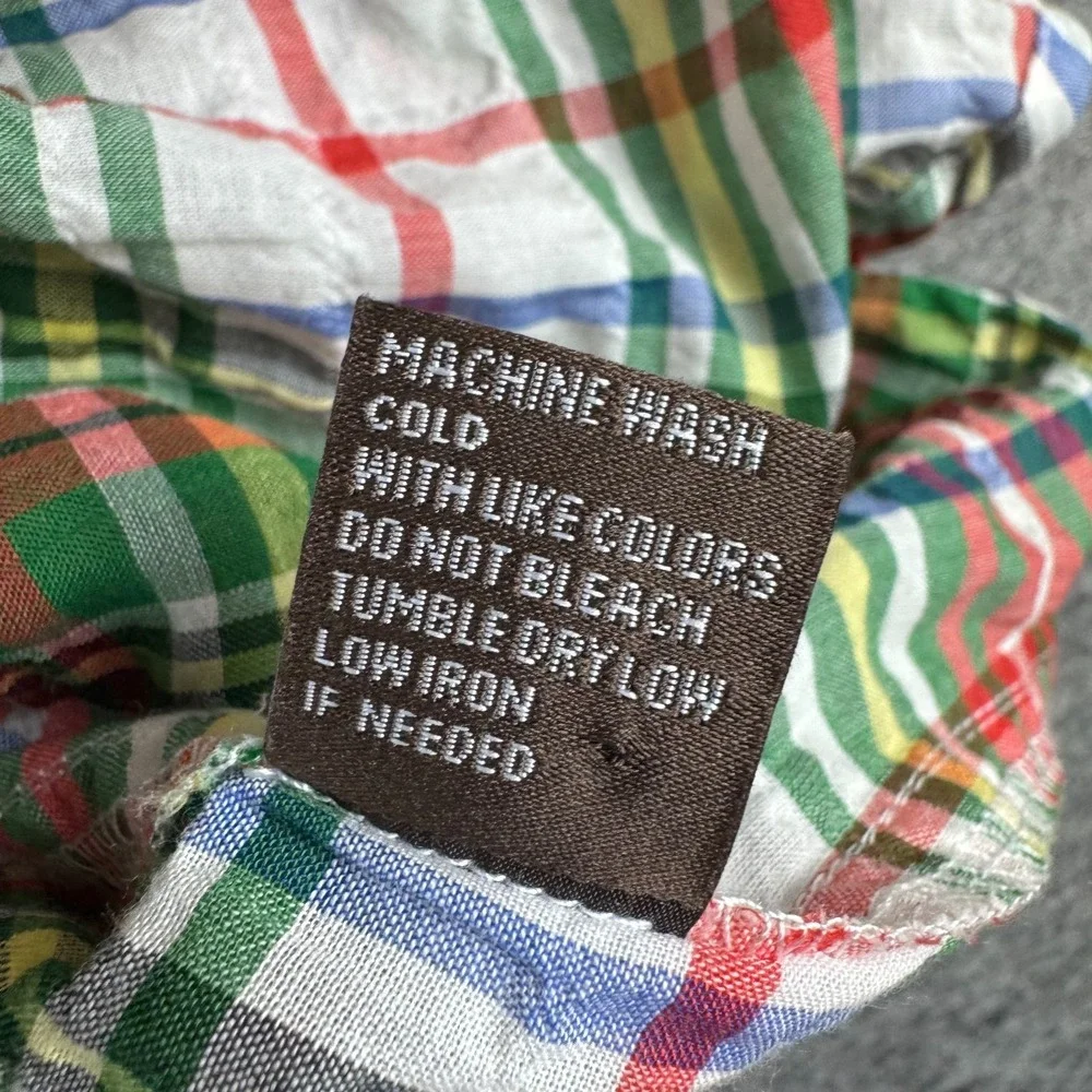 J McLaughlin Louis Button Up Shirt Long Sleeve Plaid Womens Small S - Picture 7 of 11
